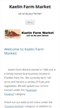 Mobile Screenshot of kaelinfarms.com